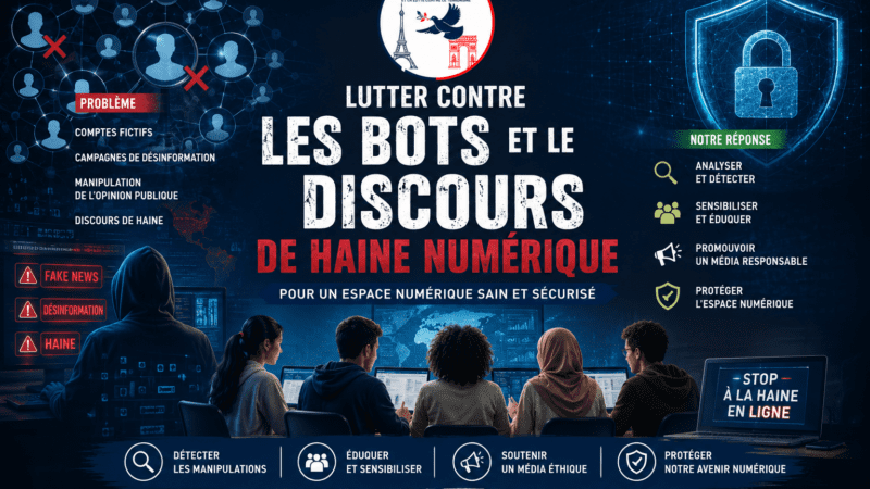 Lutte contre les armées numériques et le discours de haine en ligne