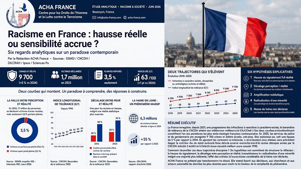La Hausse du Racisme en France : Réalité criminelle ou sensibilité accrue ?